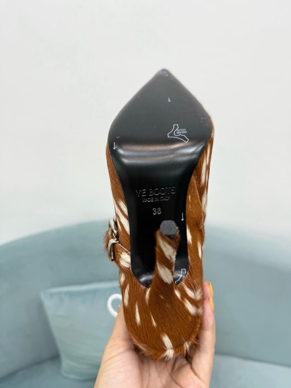 Ботильоны на шпильке со шнуровкой фото 4