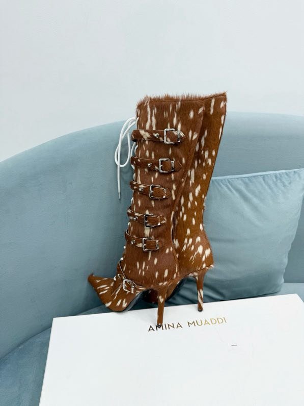 Ботильоны на шпильке со шнуровкой фото 6