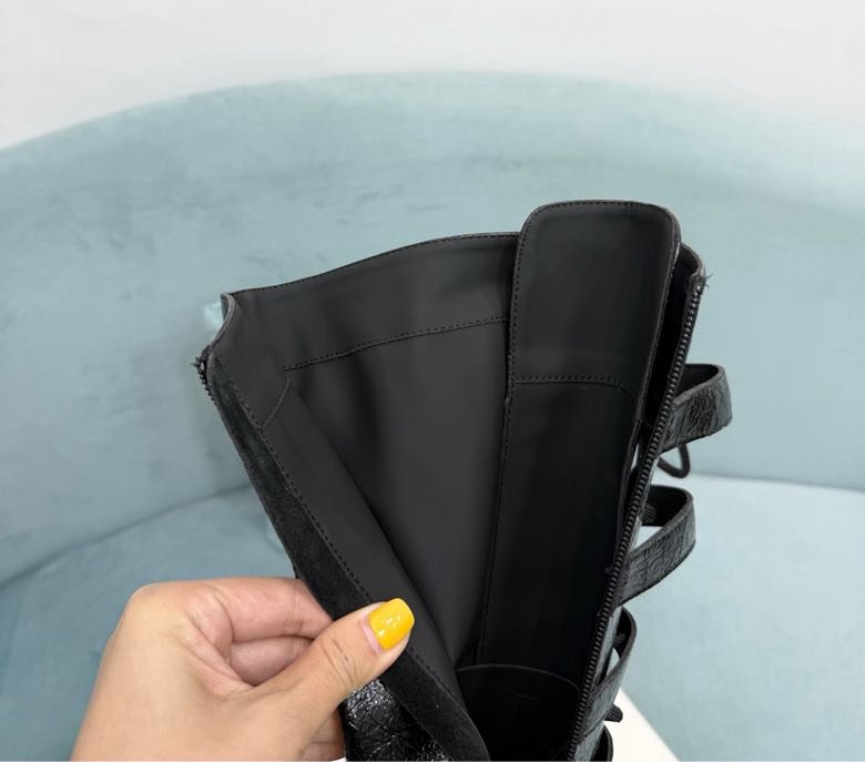 Ботильоны на шпильке со шнуровкой фото 8