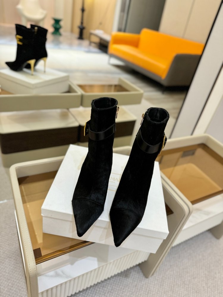 Ботильоны на шпильке фото 4