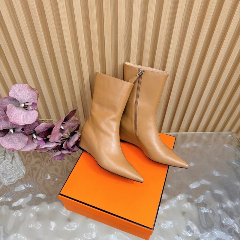 Ботильоны на танкетке кожаные женские фото 2