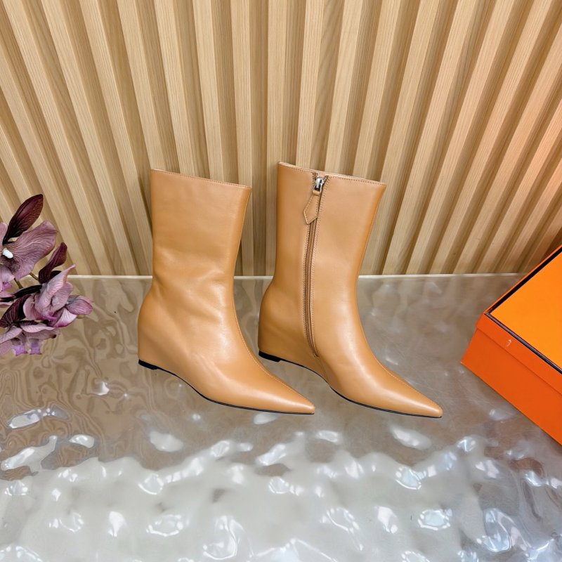 Ботильоны на танкетке кожаные женские фото 9