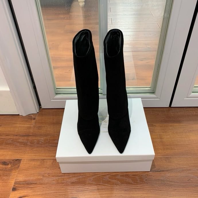 Ботильоны на высоком каблуке фото 2