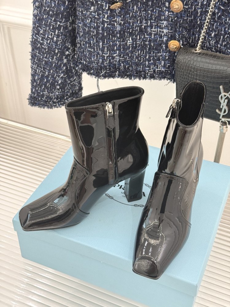 Ботильоны на высоком каблуке фото 2