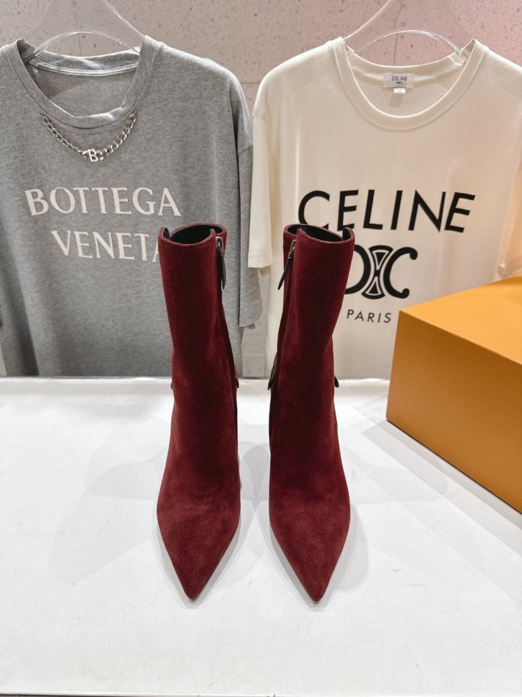 Ботильоны на высоком каблуке фото 2