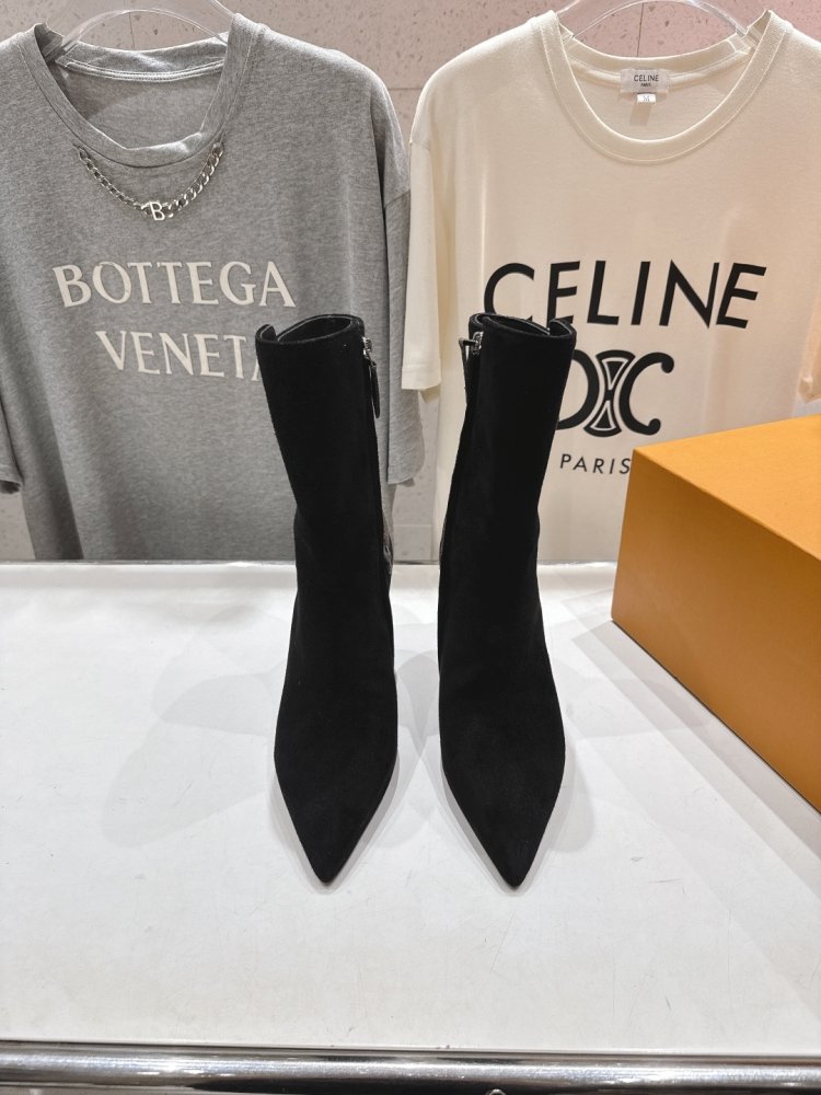 Ботильоны на высоком каблуке фото 2