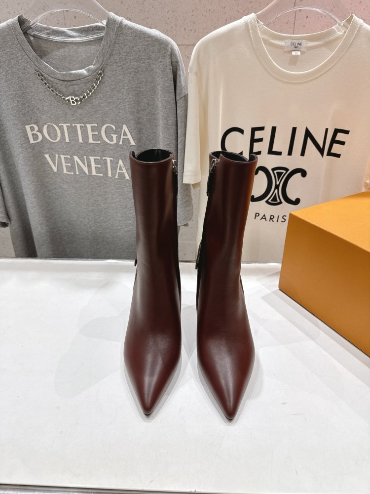 Ботильоны на высоком каблуке фото 2