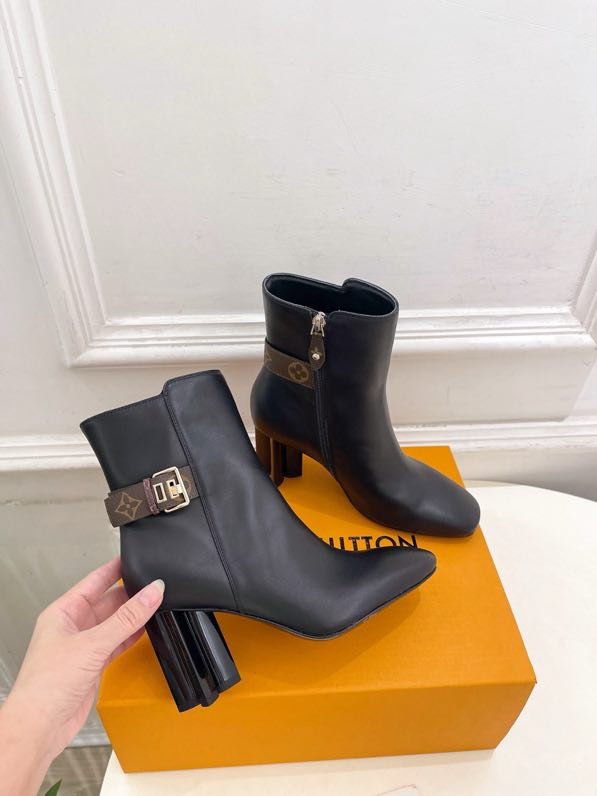 Ботильоны на высоком каблуке фото 2