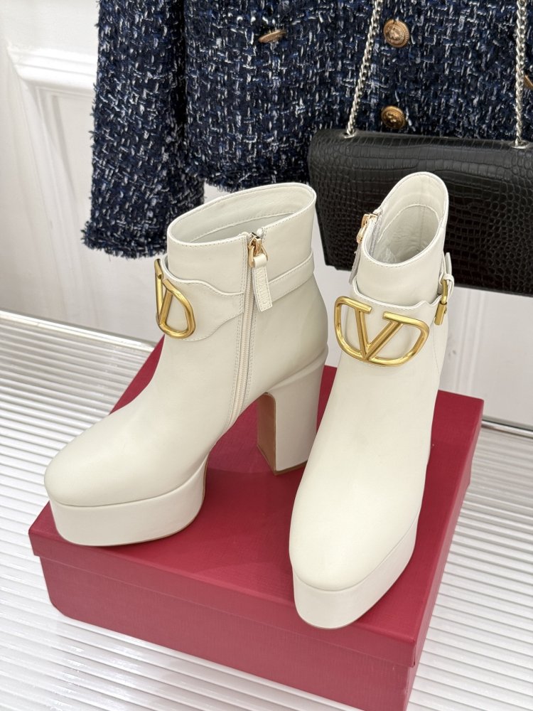 Ботильоны на высоком каблуке фото 2