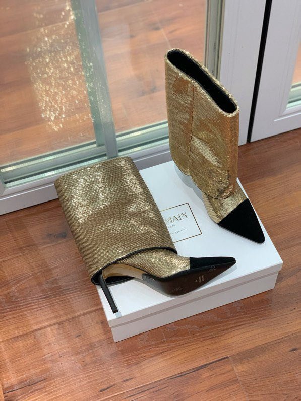 Ankle boots on high heel фото 4