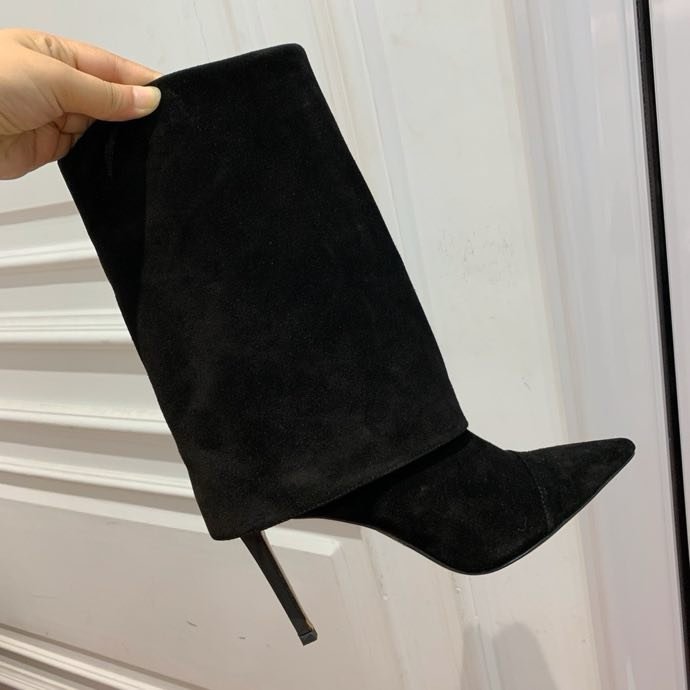 Ботильоны на высоком каблуке фото 5