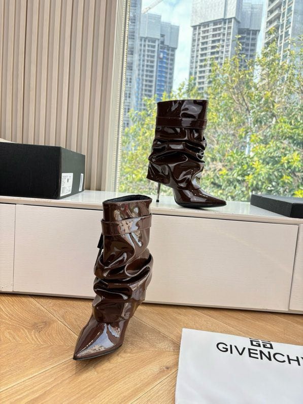 Ботильоны на высоком каблуке фото 5