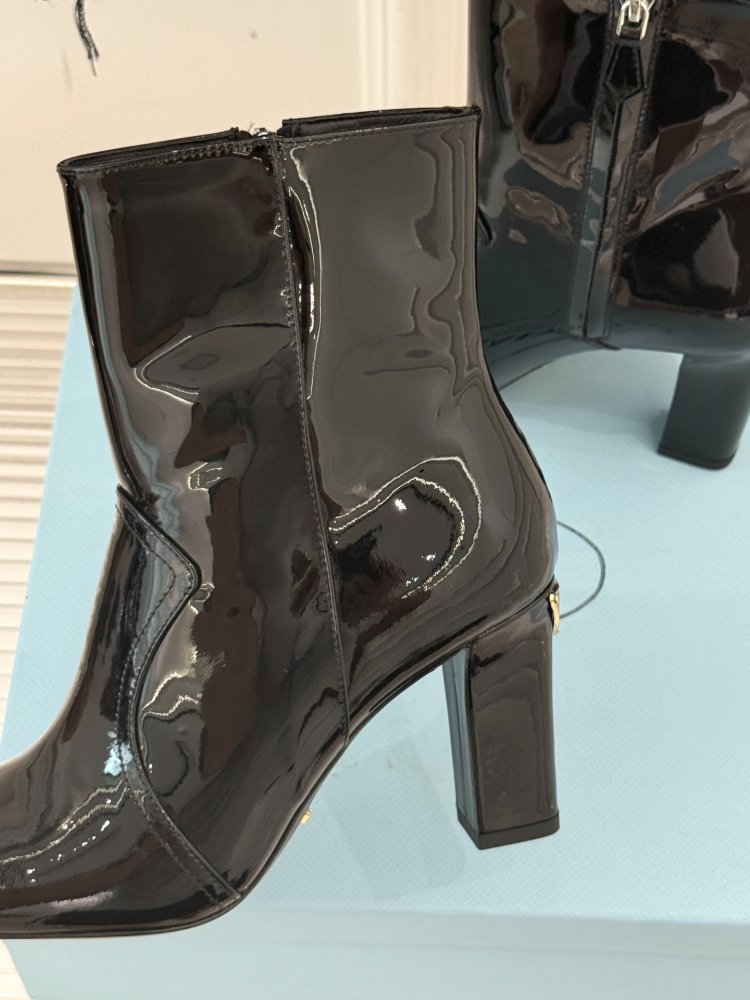 Ботильоны на высоком каблуке фото 6