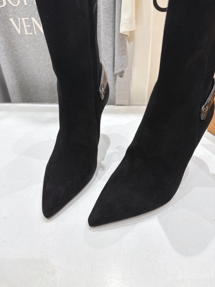 Ботильоны на высоком каблуке фото 6