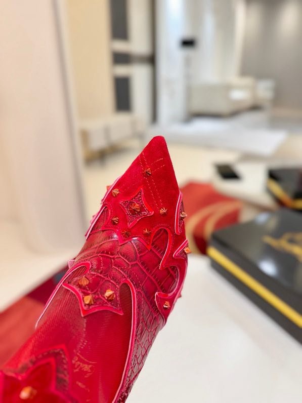 Ботильоны на высоком каблуке фото 7