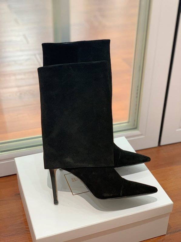 Ботильоны на высоком каблуке фото 8