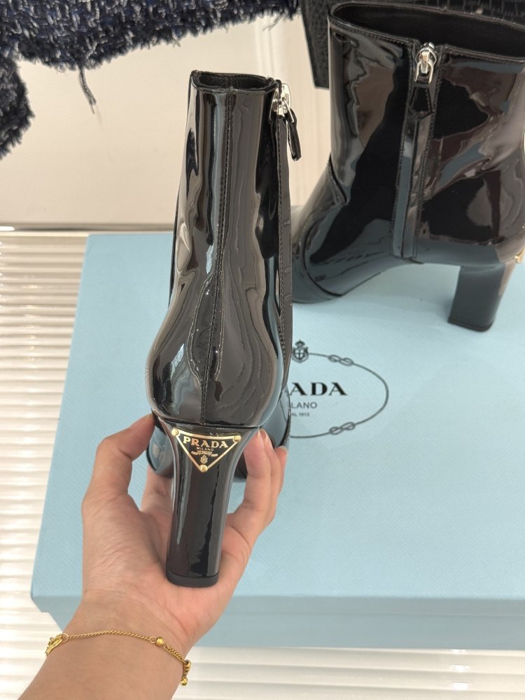 Ботильоны на высоком каблуке фото 8