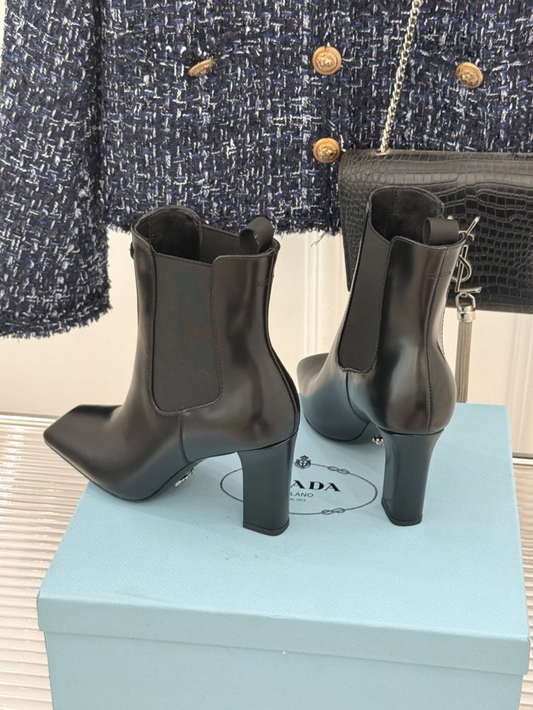 Ботильоны на высоком каблуке фото 8