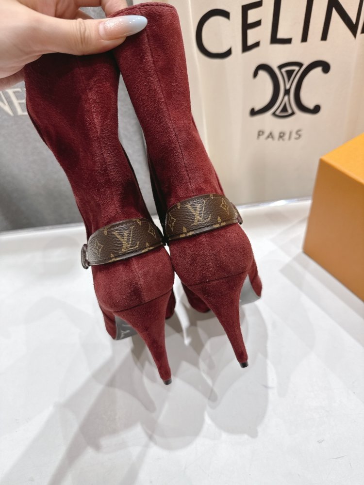 Ботильоны на высоком каблуке фото 8