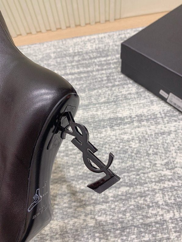 Ботильоны на высоком каблуке фото 8