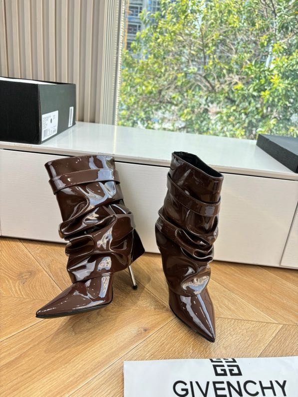 Ботильоны на высоком каблуке фото 8