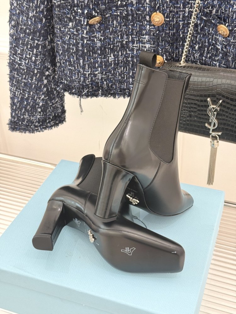 Ботильоны на высоком каблуке фото 9