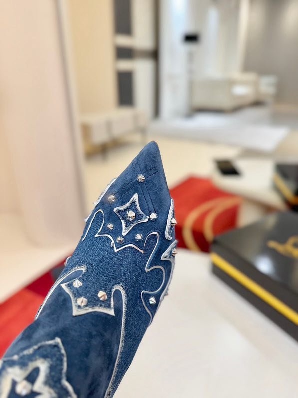 Ботильоны на высоком каблуке фото 9