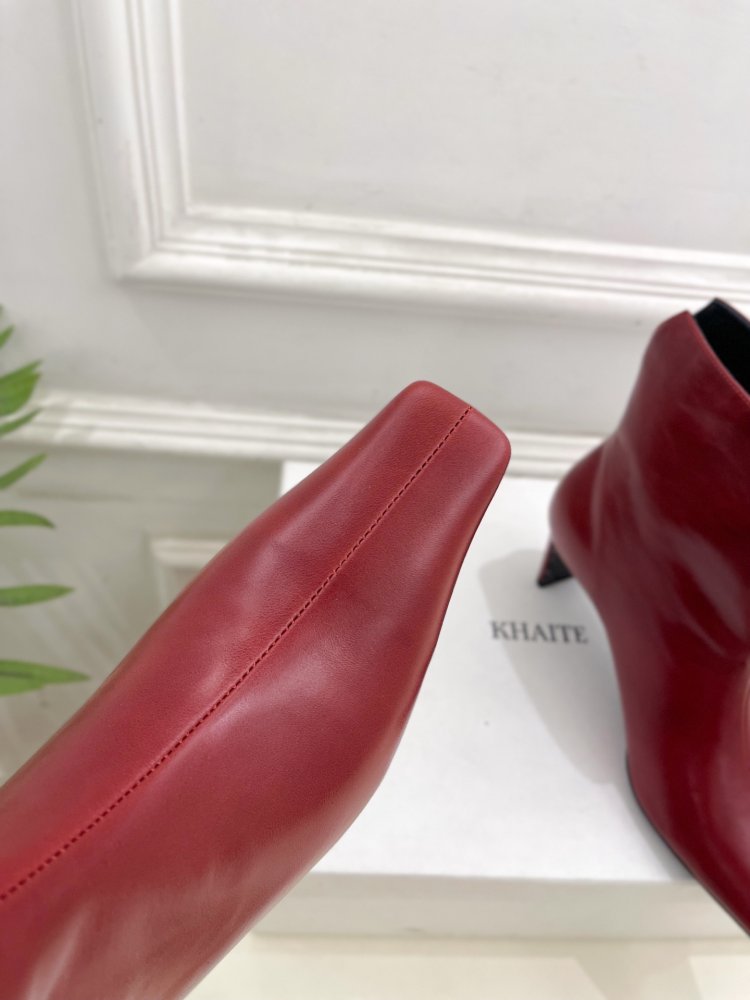 Ботильйони з квадратним носком і каблуком чарочкою фото 8