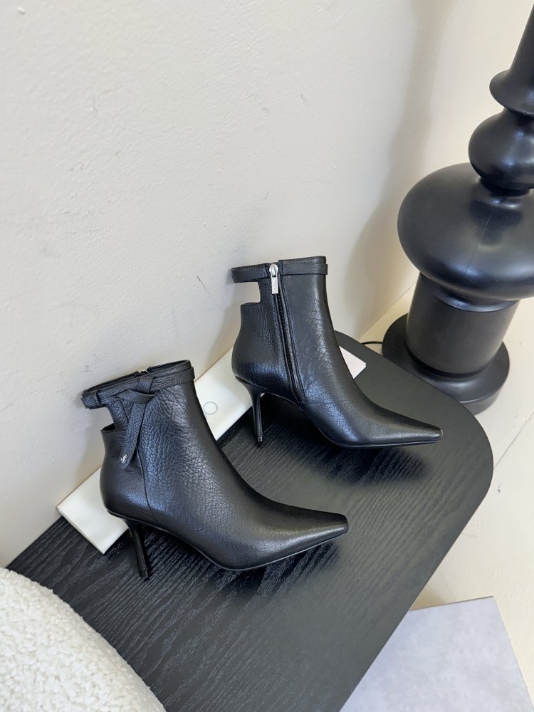 Ботильоны с квадратным носком фото 4