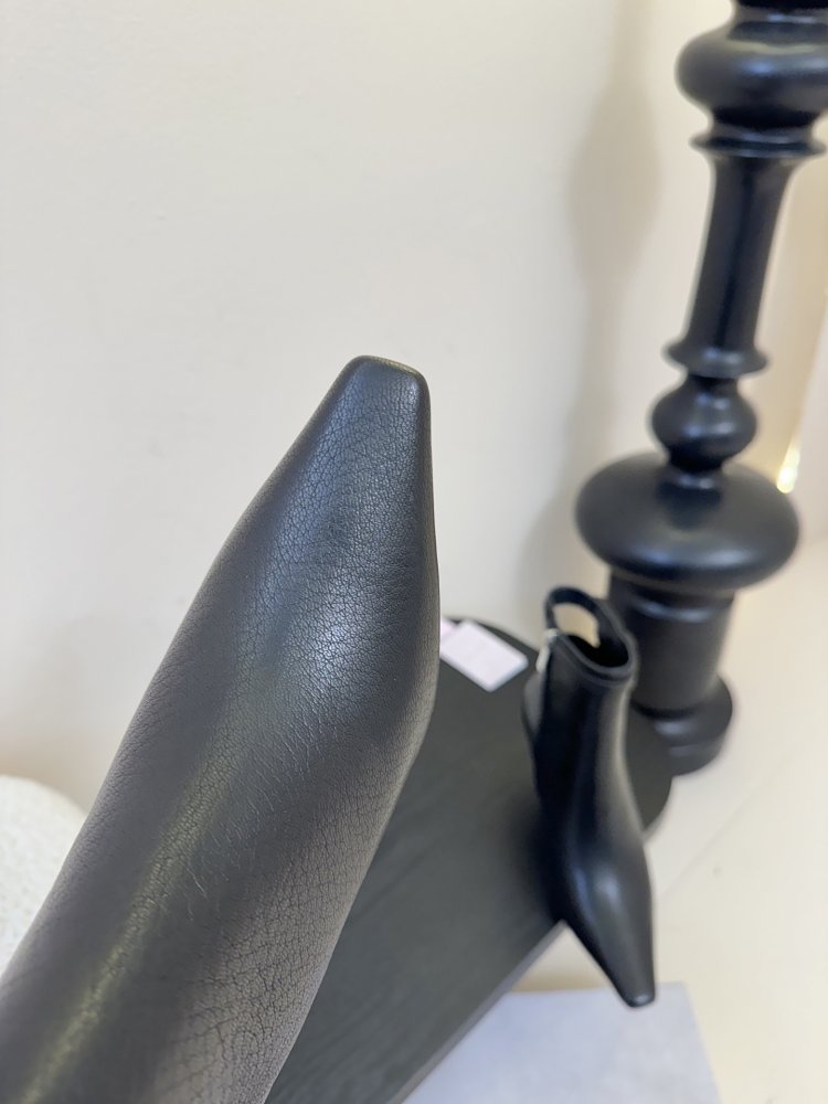 Ботильоны с квадратным носком фото 6