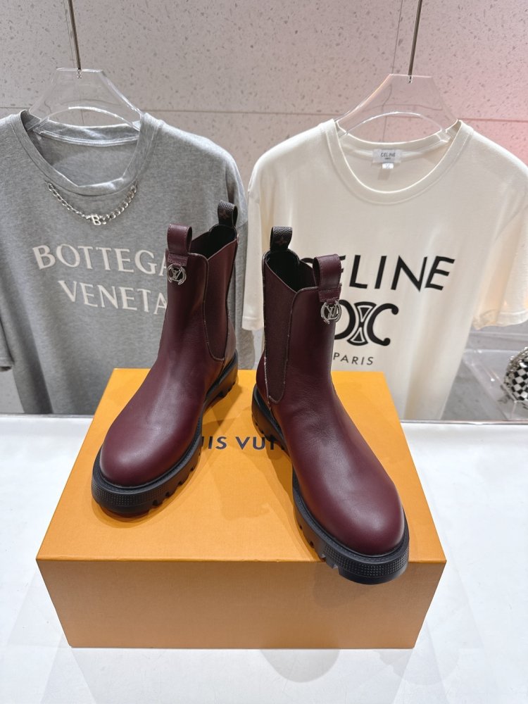 Ботинки Chelsea на толстой подошве женские фото 3