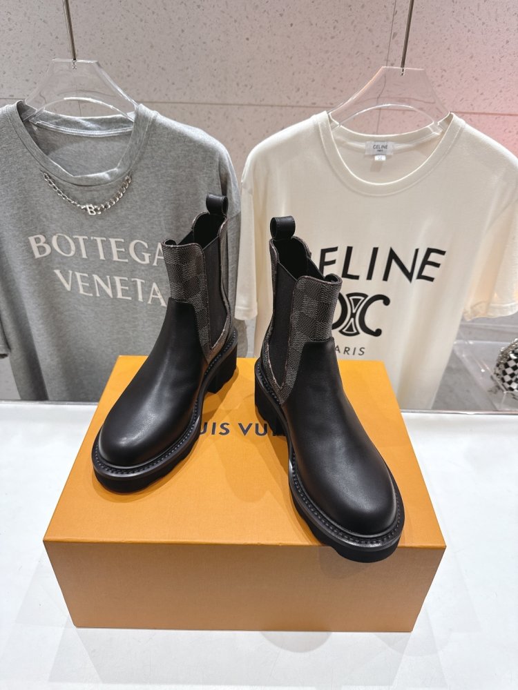 Ботинки Chelsea на толстой подошве женские фото 3