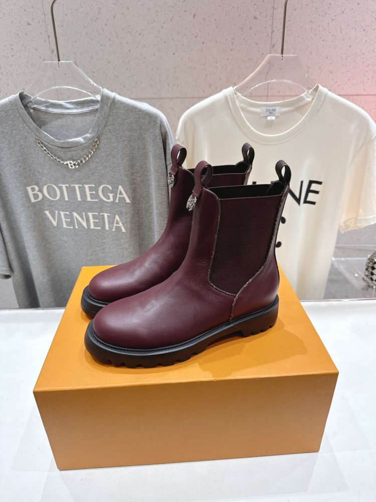 Ботинки Chelsea на толстой подошве женские фото 4