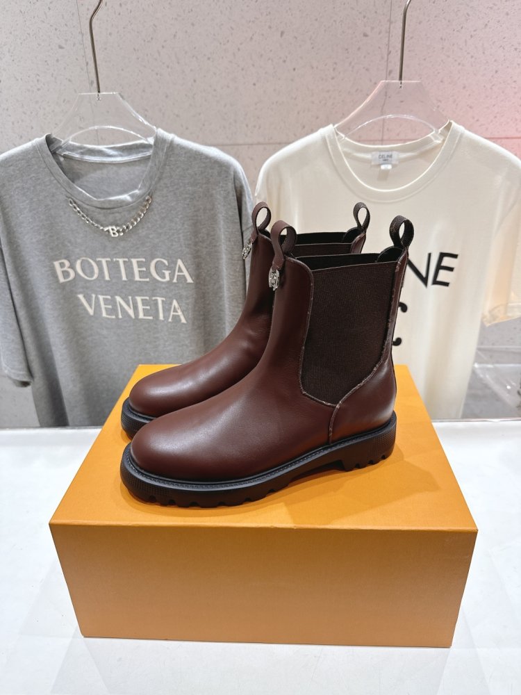 Ботинки Chelsea на толстой подошве женские фото 5