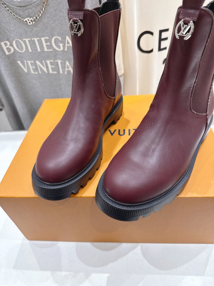 Ботинки Chelsea на толстой подошве женские фото 6