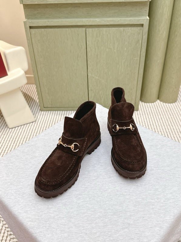 Boots Horsebit leather