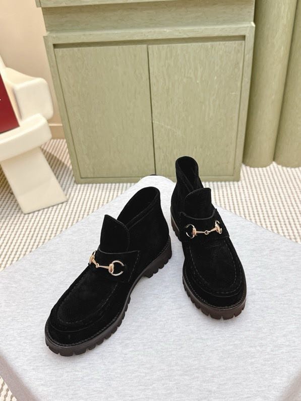 Boots Horsebit leather