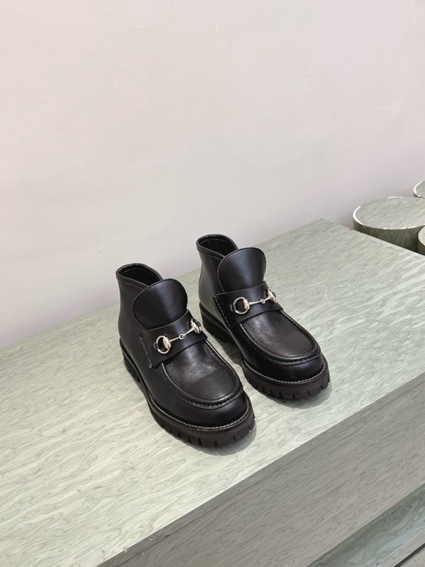 Ботинки Horsebit кожаные фото 4