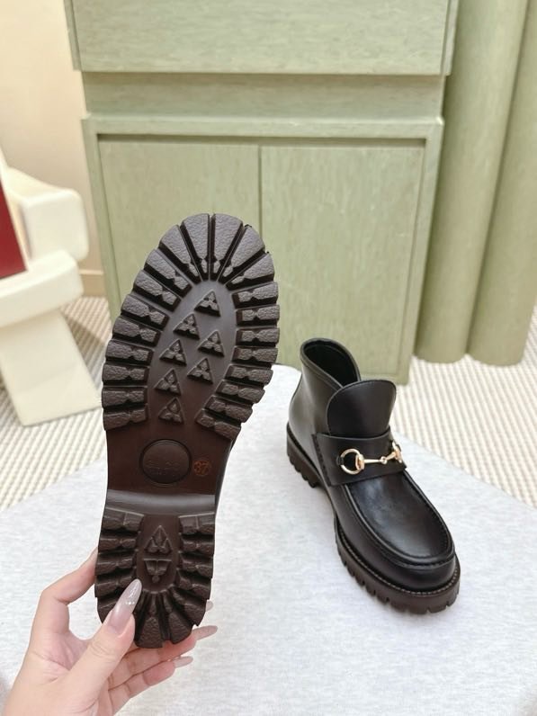 Ботинки Horsebit кожаные фото 5