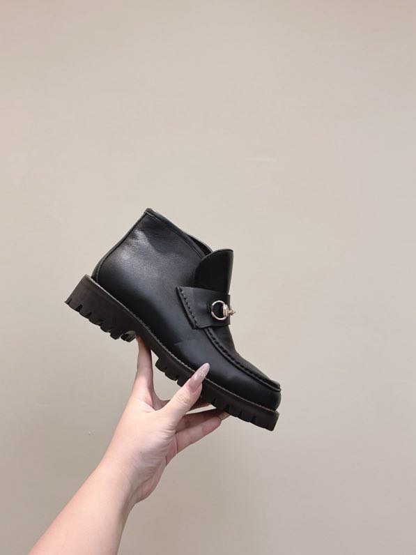Ботинки Horsebit кожаные фото 6
