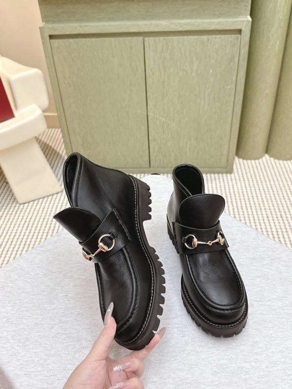 Ботинки Horsebit кожаные фото 8