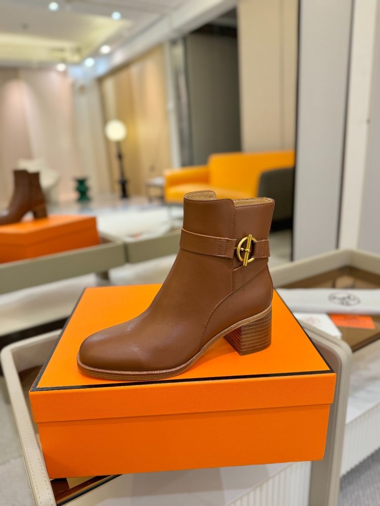 Ботинки Justine кожаные женские