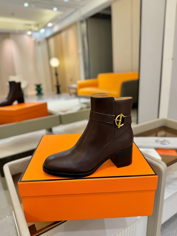 Ботинки Justine кожаные женские