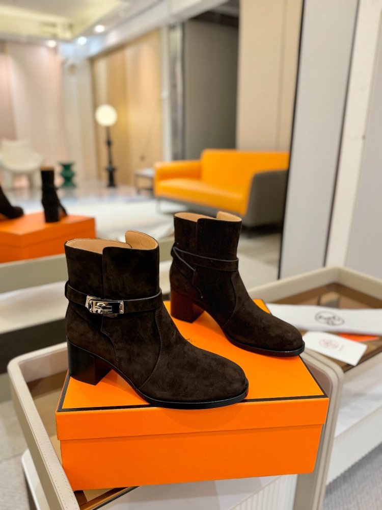 Ботинки Justine кожаные женские фото 2