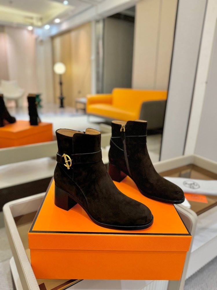 Ботинки Justine кожаные женские фото 2