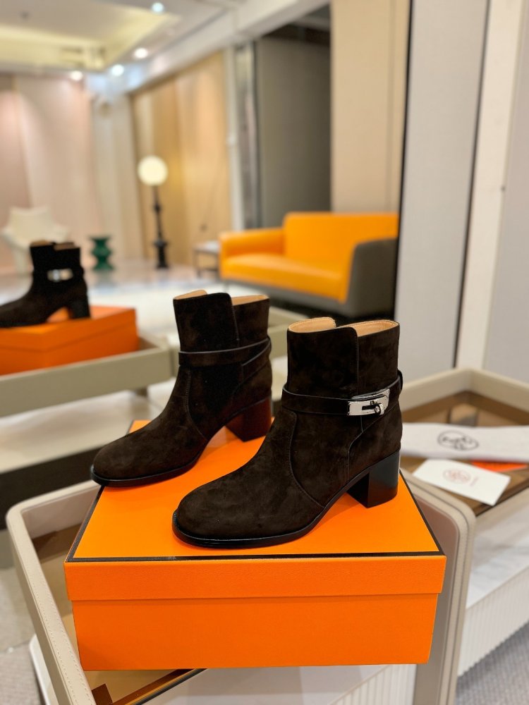 Ботинки Justine кожаные женские фото 3