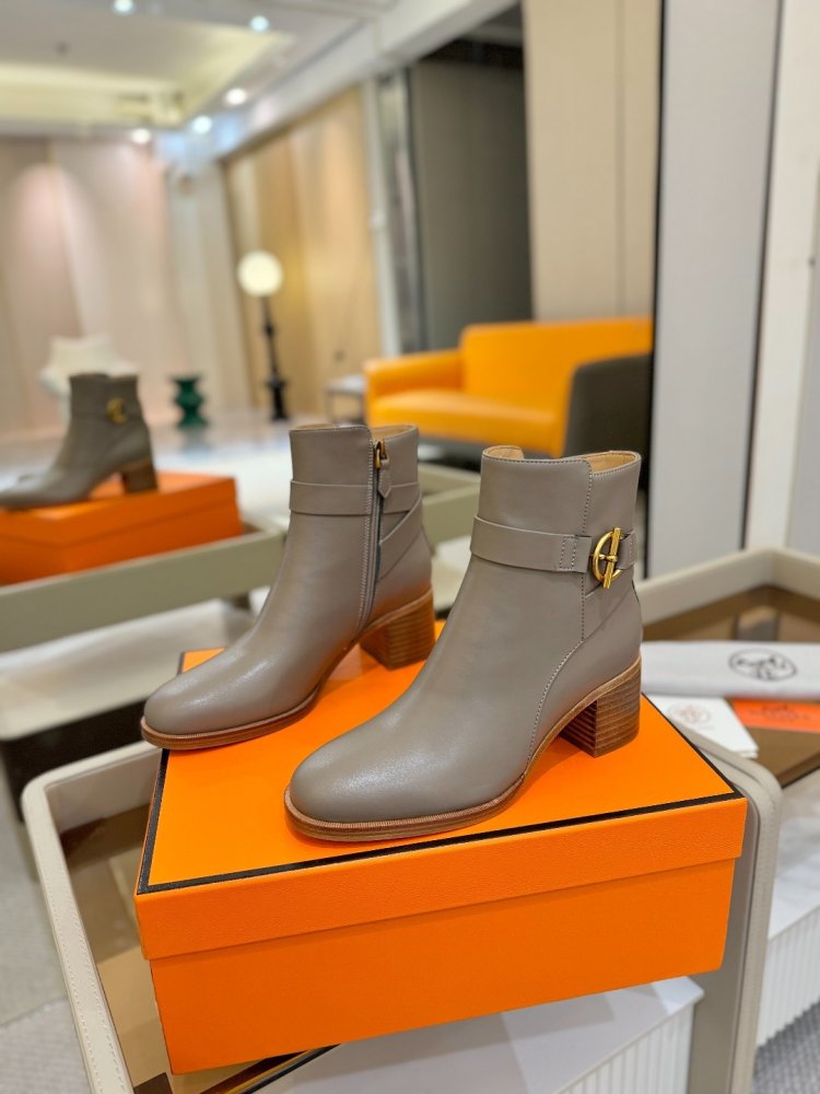 Ботинки Justine кожаные женские фото 3