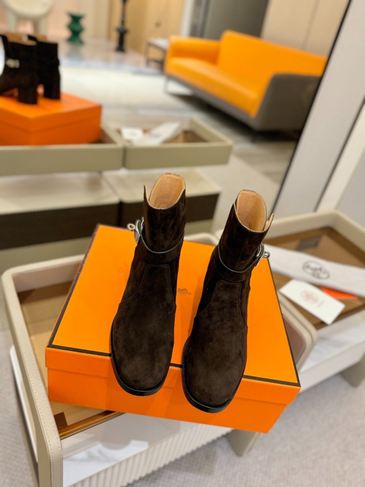 Ботинки Justine кожаные женские фото 4