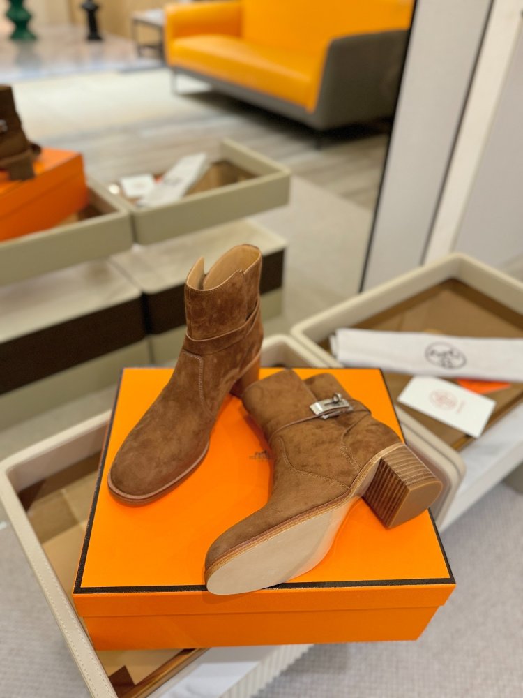 Ботинки Justine кожаные женские фото 5