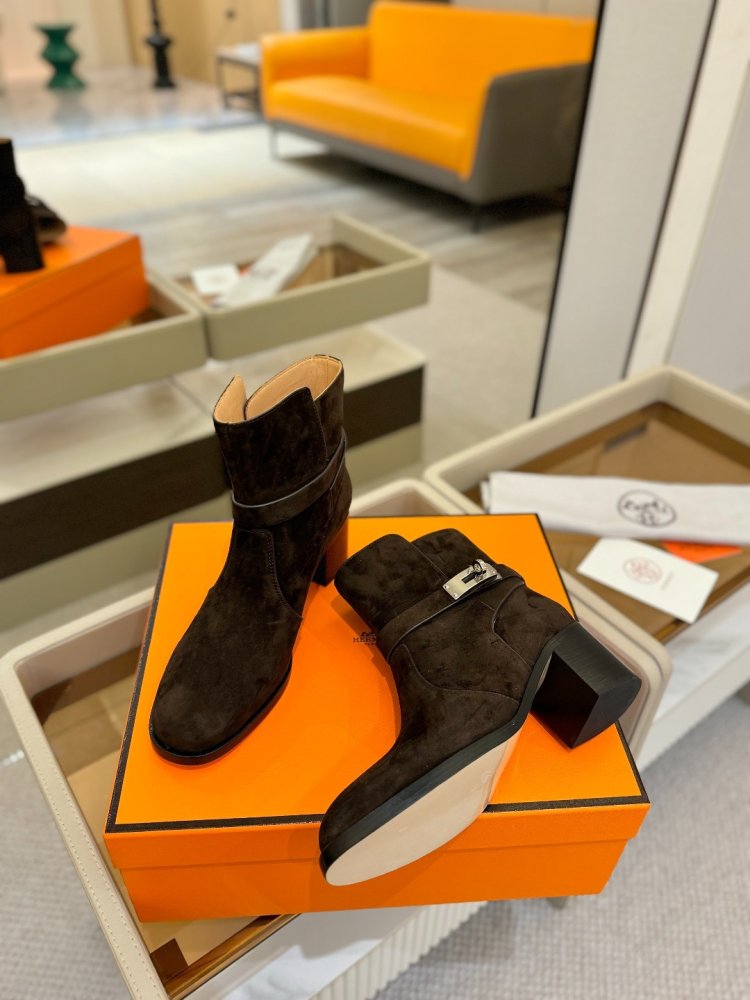 Ботинки Justine кожаные женские фото 5